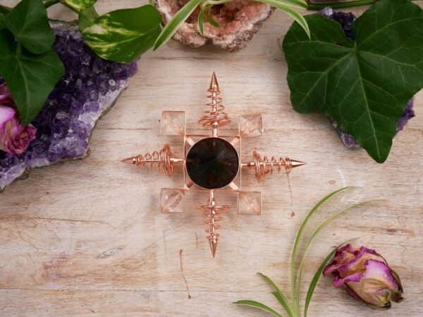 Home Decor~Black Tourmaline Copper Energy Generator