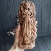【Wood Sculpture】Lilith, Inanna, Ishtar, Astarothn Sumerian Wiccan Goddess of Feminine Wisdom pagan goddes wicca altar witches