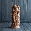 【Wood Sculpture】Hel, norse pantheon, viking pagan asatru heathen goddess and god scandinavian gods altar mythology