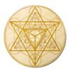 Crystal Grid~Merkaba Metatron's Cube Crystal Grid - Altar Decoration