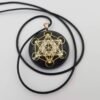 Orgone Energy~Orgonite® Pendant - Metatron merkaba orgone® amulet with quartz crystal pendant - cell phone EMF Protection