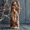 【Wood Sculpture】Lilith, Inanna, Ishtar, Astarothn Sumerian Wiccan Goddess of Feminine Wisdom pagan goddes wicca altar witches