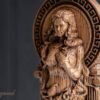 【Wood Sculpture】Aphrodite statue, Venus figurine, Greek goddess, beauty, pleasure, procreation pagan goddess, wiccan, wicca, altar, witches, Cytherea