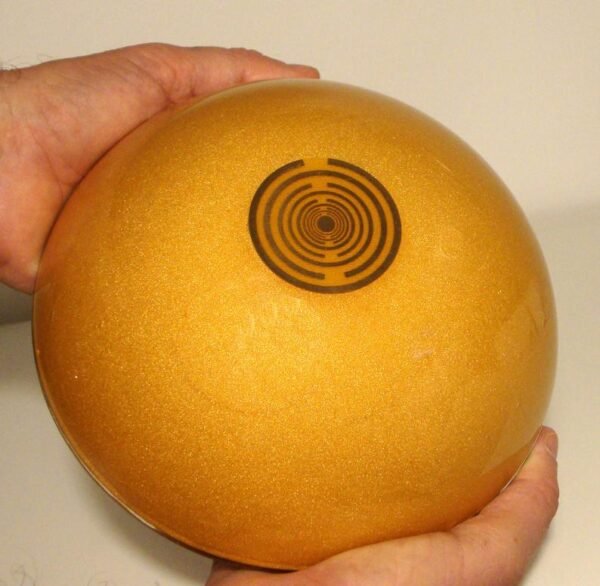 Orgone Energy~Orgone orgonite® all-powerful golden dome, Orgonite® Generator, 2 gold-plated MWOs, Golden Ratio Antenna, abundance, welfare, prosperity