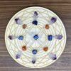 Crystal Grid~Double Square Crystal Grid - Geometric Crystal Grid - Wooden Crystal Grid - Healing Crystals and Stones