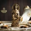 【Wood Sculpture】Odin statue, Allfather, Wotan, norse gods, wood carving altar heathen asatru viking god and goddes sculpture wooden scandinavian pantheon