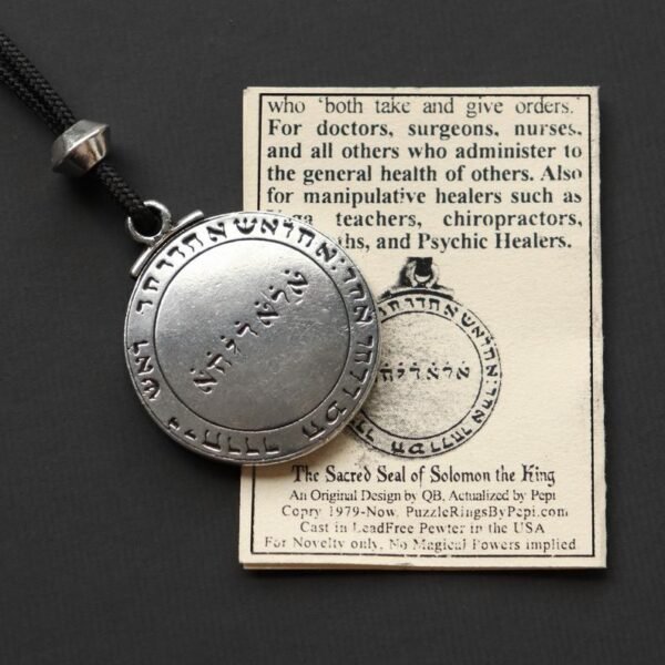 Magicun Taliman~Talisman Pentacle Solomon Pendant