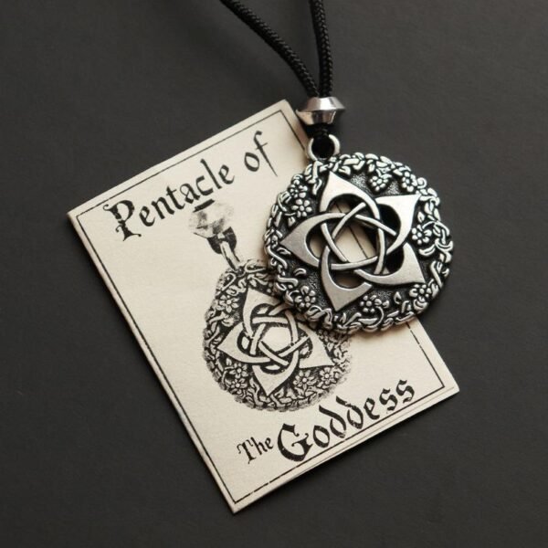 Magicun Taliman~Pentacle of Goddess Pendant, Large