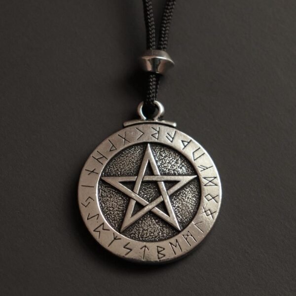 Magicun Taliman~Runic Pentacle Pendant