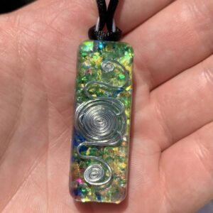 Orgone Energy~Apophyllite Orgone Energy Pendant Necklace Handmade