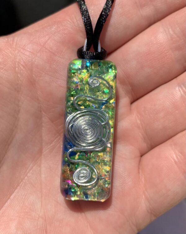 Orgone Energy~Apophyllite Orgone Energy Pendant Necklace Handmade