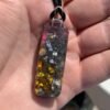 Orgone Energy~Black Tourmaline, Citrine, and Rose Quartz Orgone Energy Pendant