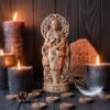 【Wood Sculpture】Eir goddess, viking pagan asatru heathen god and goddess norse gods altar mythology