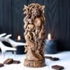 【Wood Sculpture】Frigga, norse pantheon, viking pagan asatru heathen goddess and god scandinavian gods altar mythology