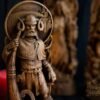 【Wood Sculpture】Heimdal, Heimdallr, Heimdall, Scandinavian pantheon viking pagan asatru heathen god and goddess norse gods altar mythology Wood Sculpture