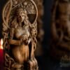【Wood Sculpture】Idunn statue, Iduna, Iðunn, norse gods, wood carving altar heathen asatru viking god and goddes sculpture wooden scandinavian pantheon
