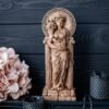 【Wood Sculpture】Demeter statue, figurine, Greek goddess of fertiliti , pagan goddess, wiccan, wicca, altar, witches, gaelic