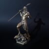 Wiccan Collection~Poseidon Greek Roman God Statue Handmade Bronze Alabaster Sculpure 18cm