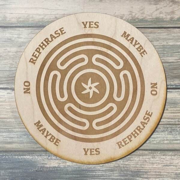 Crystal Grid~Strophalos Pendulum Board - Strophalos Divination Board - Altar Decoration