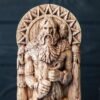 【Wood Sculpture】VELES, Slavic god statue, Slavic pantheon, pagan god, altar, cattle god, patron saint of the witchers and witches, wizard god