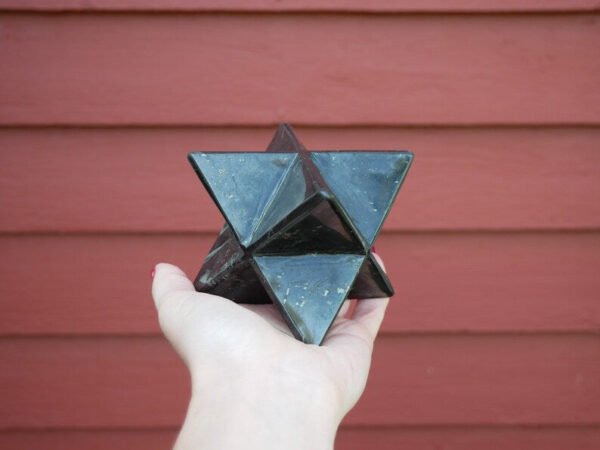 Home Decor~Shungite Large Merkaba - Crystal Merkaba