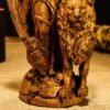 Lilith Statue, Wiccan Goddess of Feminine Wisdom, Innana Wooden Figurine, Wiccan Altar, Lilith Goddess Figure, Sumerian Goddess