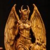 Lilith Statue, Wiccan Goddess of Feminine Wisdom, Innana Wooden Figurine, Wiccan Altar, Lilith Goddess Figure, Sumerian Goddess