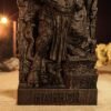 Black Mammon Statue, Black Goetia Demon Figure, Ars Goetia Statue, Black Demon Statue, Demonology Figure, Satan Altar, Occult Altar
