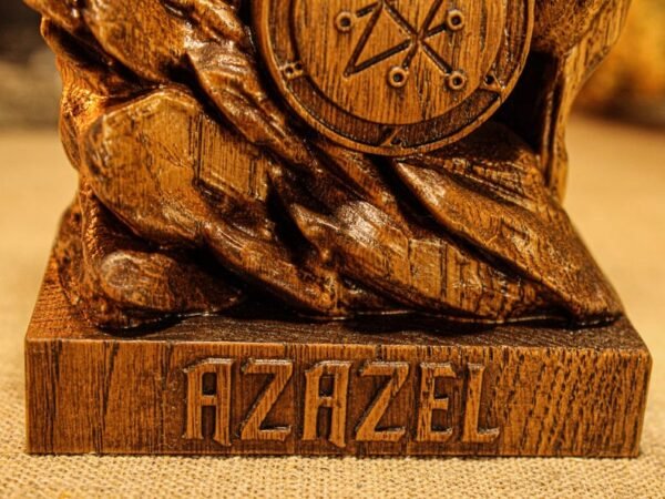 Azazel Statue, Fallen Angel Statue, Goetia Demon Statue, Ars Goetia, Demonology Figure, Goetia Demon Art, Occult Decor, Demon Altar Statue