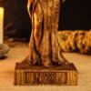 Nyx Statue, Goddess of the Moon, Greek Goddess Figure, Nyx Goddess Statue, Greek Mythology, Greek Altar, Greek Statue, Pagan Statue