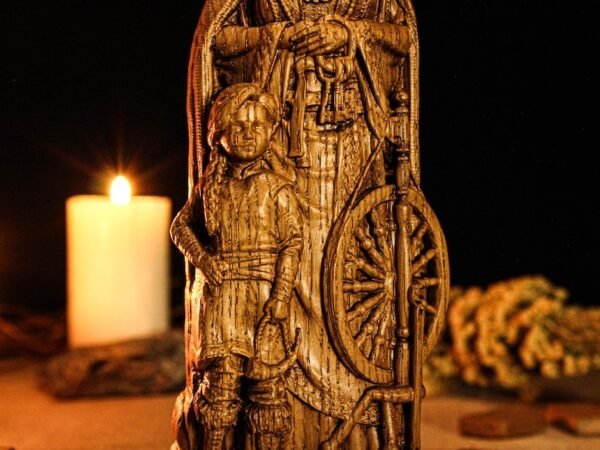 Frigg Statue, Frigg Goddess Statue, Norse Goddess Figure, Viking Statue, Norse Mythology, Norse Gods, Pagan Statue, Altar Figurine