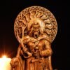 Wood Sculpture Collection-Freyr Statue, Freyr Norse God Figure, Freyr Altar Statue, Viking Statue, Pagan Figurine, Norse Mythology, Altar Statue, Norse