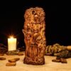 The Norns Statue, The Norns Figure, Altar Figurine, Viking Altar, Carved God Statue, Norse Mythology Statue. Viking Home Decor