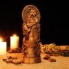 Wood Sculpture Collection-Eir Statue, Goddess of Healing, Eir Altar Figure, Viking Goddess Figurine, Heathen Altar, Norse Pagan Altar, Norse Gods, Viking Mythology