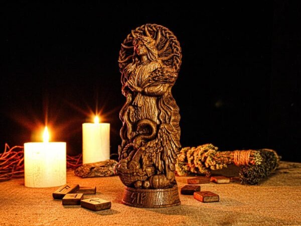 Sif Statue, Sif Figure, Sif Norse Goddess Statue, Viking Statue, Norse Pagan, Custom God Statue, Asatru, Norse Pagan Decor, Norse Figurine