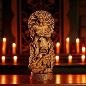 Sif Statue, Sif Figure, Sif Norse Goddess Statue, Viking Statue, Norse Pagan, Custom God Statue, Asatru, Norse Pagan Decor, Norse Figurine