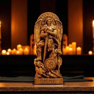 Azazel Statue, Fallen Angel Statue, Goetia Demon Statue, Ars Goetia, Demonology Figure, Goetia Demon Art, Occult Decor, Demon Altar Statue