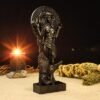 Black Asteria Statue, Greek Goddess Asteria, Asteria Altar Figure, Greek Goddess Figure, Greek Sculpture, Greek Altar, Greek Mythology