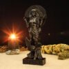 Black Asteria Statue, Greek Goddess Asteria, Asteria Altar Figure, Greek Goddess Figure, Greek Sculpture, Greek Altar, Greek Mythology