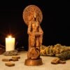 Danu Statue, Celtic Goddess Danu, Danu Figurine, Celtic Goddess Statue, Irish Statue, Celtic Mythology, Celtic Altar, Pagan Figure