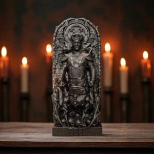 Black Bael King Statue, Bael King Goetia Figure, Goetia Demon Statue, Demonology Figure, Black demon Statue, Occult Statue, Satan Statue