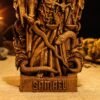 Samael Statue, Samael Fallen Angel Figure, Occult Statue, Demon Figurine, Pagan Altar, Altar Figurine, Custom Demon Figure, Occult Gift