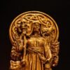 Wood Sculpture Collection-Cailleach Statue, Celtic Goddess Cailleach, Cailleach Figure, Celtic Goddess Statue, Celtic Statue, Celtic Altar, Irish Mythology, Altar