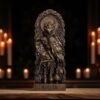 Black Stolas Statue, Stolas Goetia Demon, Goetia Demons Statues, Demonology Figure, Occult Statue, Demon Statue, Stolas Goetia