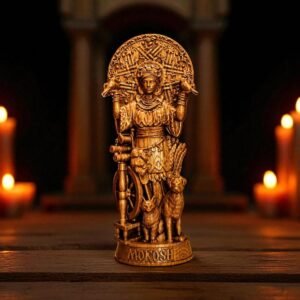 Mokosh Statue, Slavic Goddess Mokosh, Wooden Mokosh Figure, Altar Figurine, Slavic Goddess Statue, Slavic Mythology, Pagan Altar