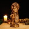 Perun Statue, Slavic God Perun, Slavic Gods Statues, Slavic Mythology, Pagan Altar Figurine, Pagan God Statue, Pagan Gift, Slavic Altar