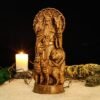 Wood Sculpture Collection-Veles Statue, Slavic God Veles, Slavic Gods Statues, Slavic Mythology, Pagan Altar Figurine, Pagan God Statue, Pagan Gift, Slavic Altar