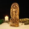 Fortuna Statue, Roman Goddess Fortuna, Roman Goddess Figure, Fortuna Sculpture, Roman Mythology, Pagan Altar, Custom God Statues
