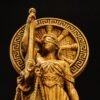 Nemesis Statue, Greek Goddess Nemesis, Nemesis Wooden Sculpture, Greek Statue, Greek Mythology, Pagan Figurine, Altar Statue, Custom Statue