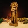 Thoth Statue, Egyptian God Thoth, Thoth Altar Figure, Egyptian Mythology, Pagan Statues, Egyptian Pantheon, Custom God Statue, Wooden Statue